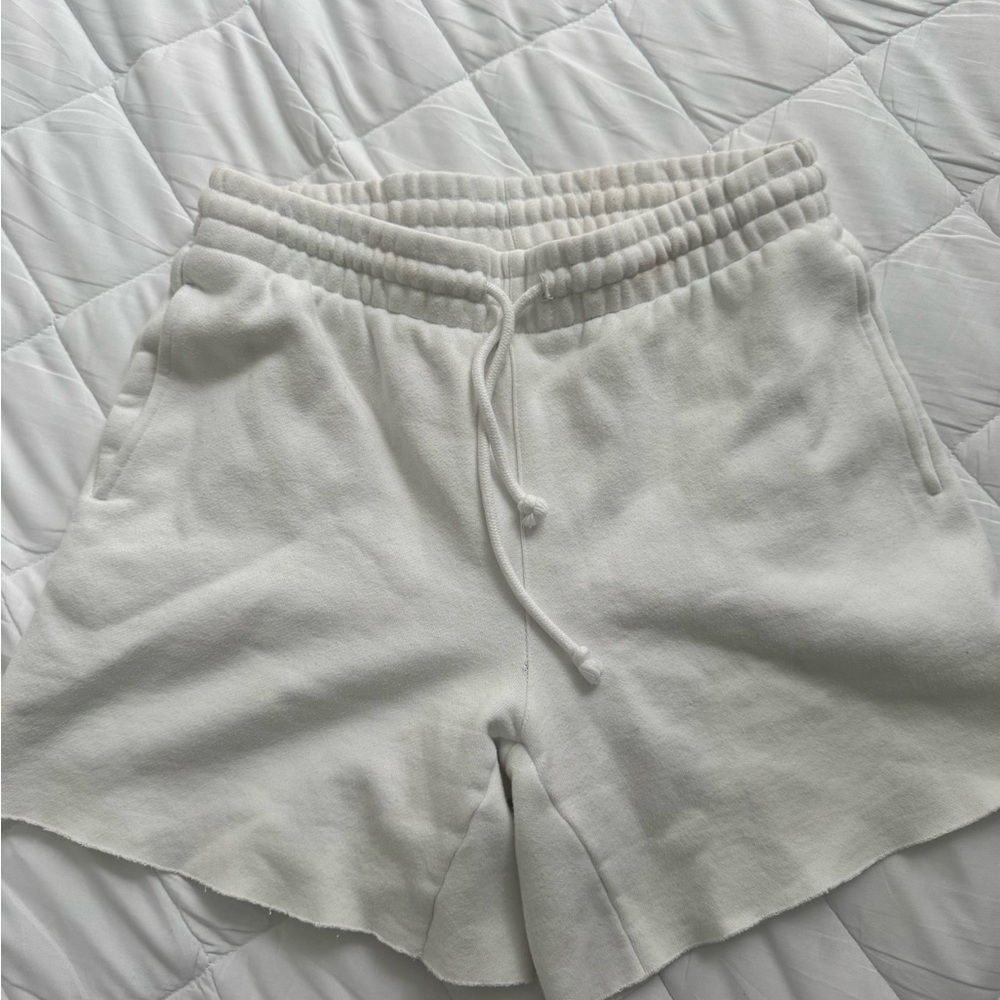 TNA Cream Athletic Shorts